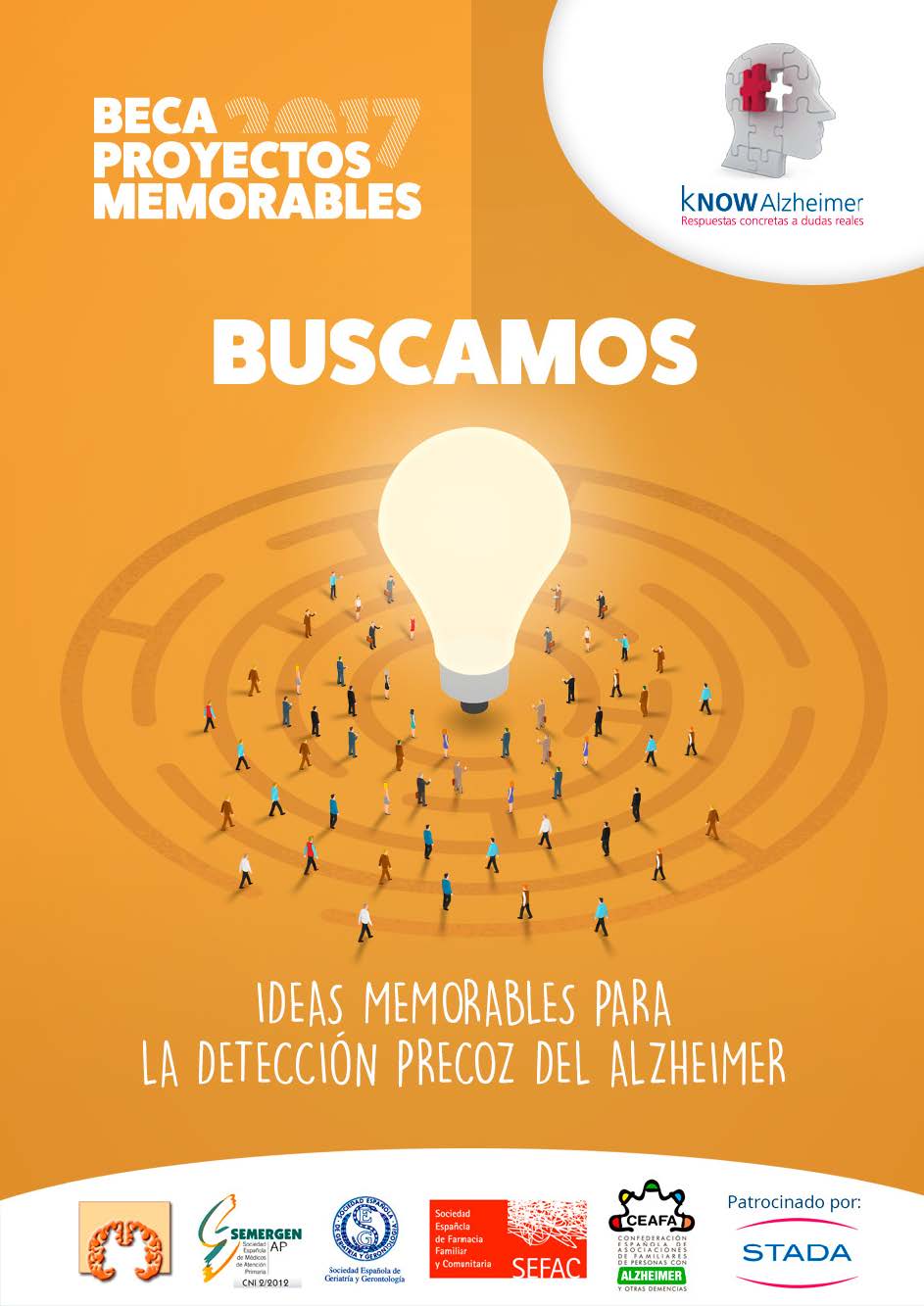 II Convocatoria de la Beca Proyectos Memorables del proyecto Know Alzheimer